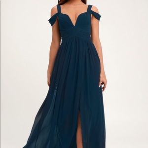 Lulus Blue Maxi Dress